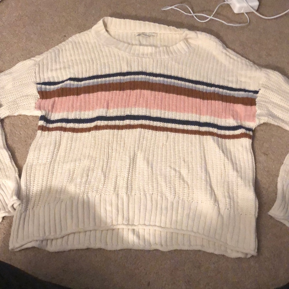 American eagle striped sweater
